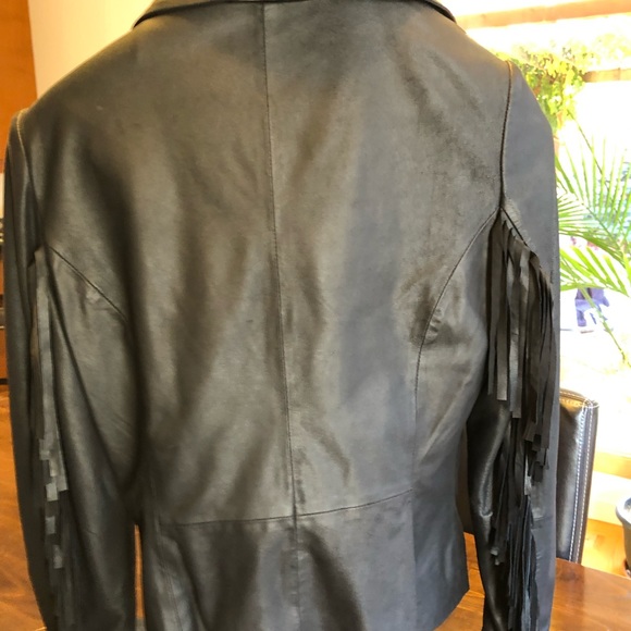 Brand new Bod & Christensen leather jacket size M - Picture 3 of 13
